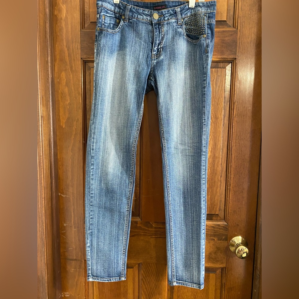 Material Girl  Jean great embellishments!